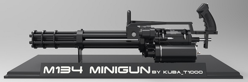 M134 Minigun by Kuba_T1000 - Slider Image